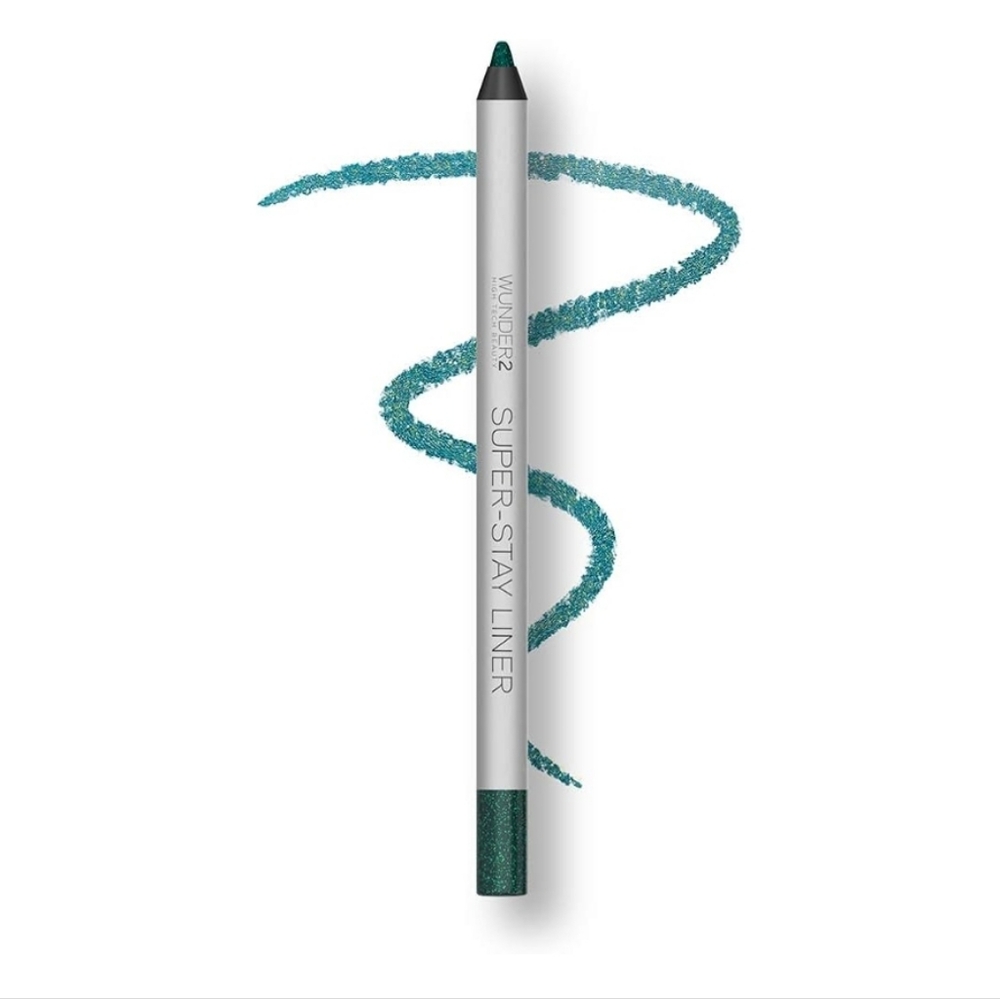 Wunder2 Super Stay Liner--- Glitter Emerald NIB